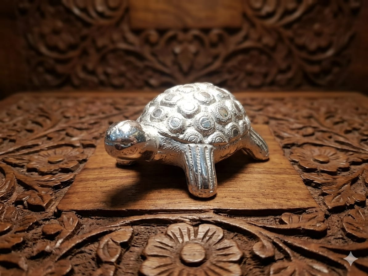 Silver Vastu Tortoise